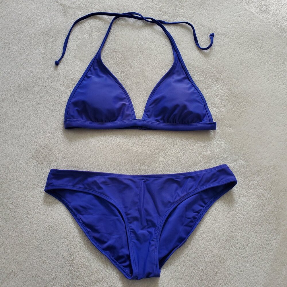 Body Glove Triangle Bikini Cobalt Blue Large